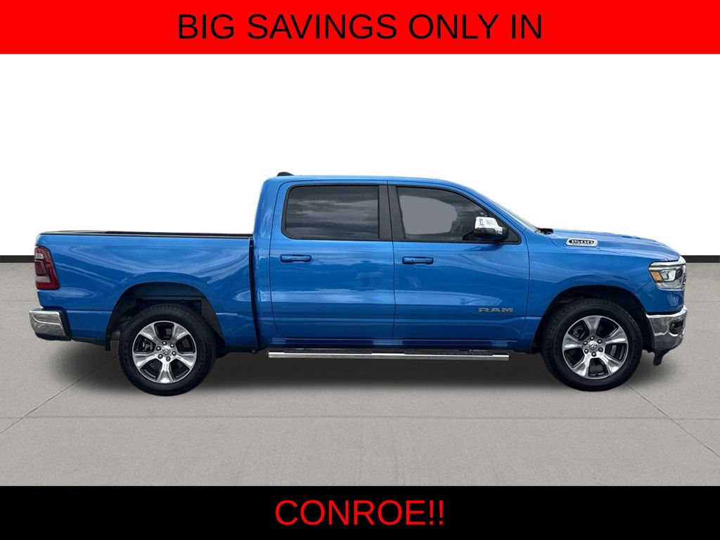 2023 Ram 1500 Laramie Blue at DeMontrond Auto Country