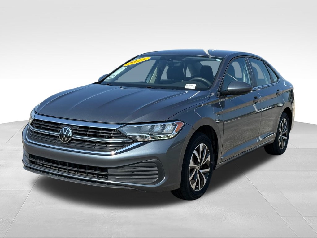 Platinum Gray Metallic 2023 Volkswagen Jetta Sedan Front-Wheel Drive 8-Speed Automatic