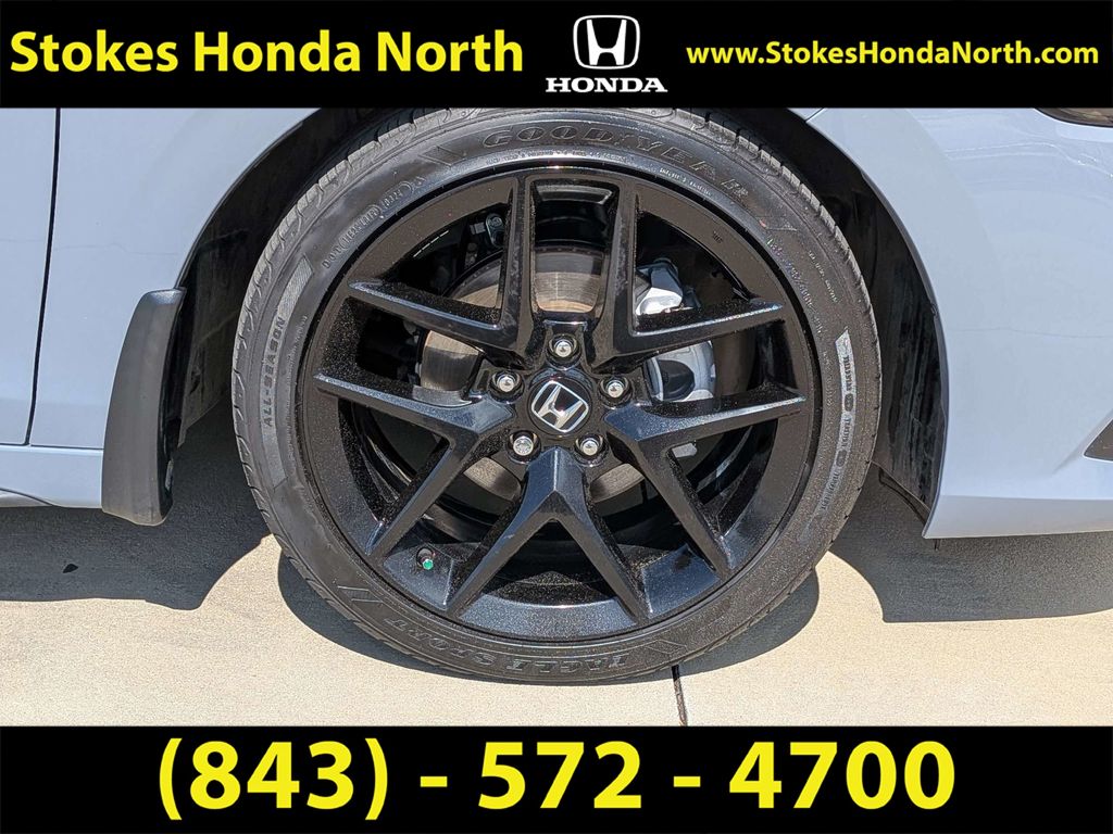 2024 Honda Civic Sport Gray at Stokes Honda North