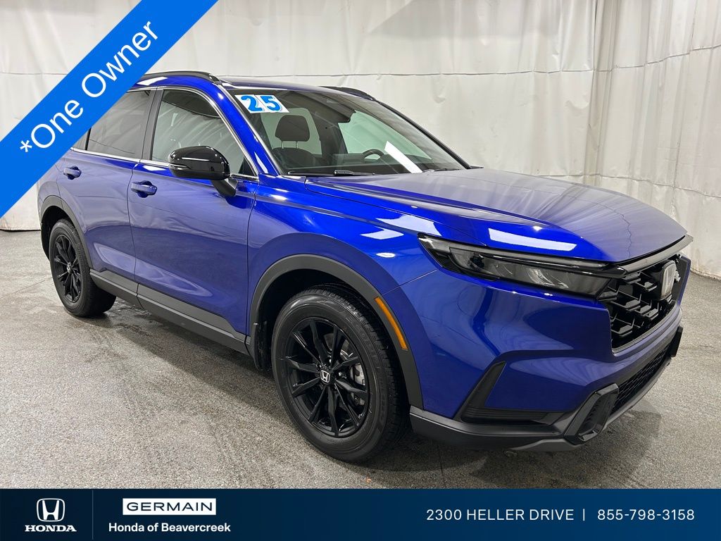 Still Night Pearl 2025 Honda CR-V Hybrid Sport AWD SUV / Crossover All-Wheel Drive Continuously Variable Transmission