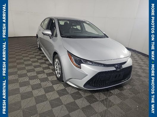Classic Silver Metallic 2021 Toyota Corolla Sedan Front-Wheel Drive Continuously Variable Transmission