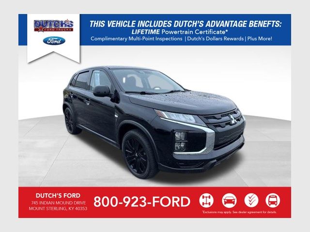 Black 2022 Mitsubishi Outlander Sport LE AWC SUV / Crossover All-Wheel Drive Continuously Variable Transmission