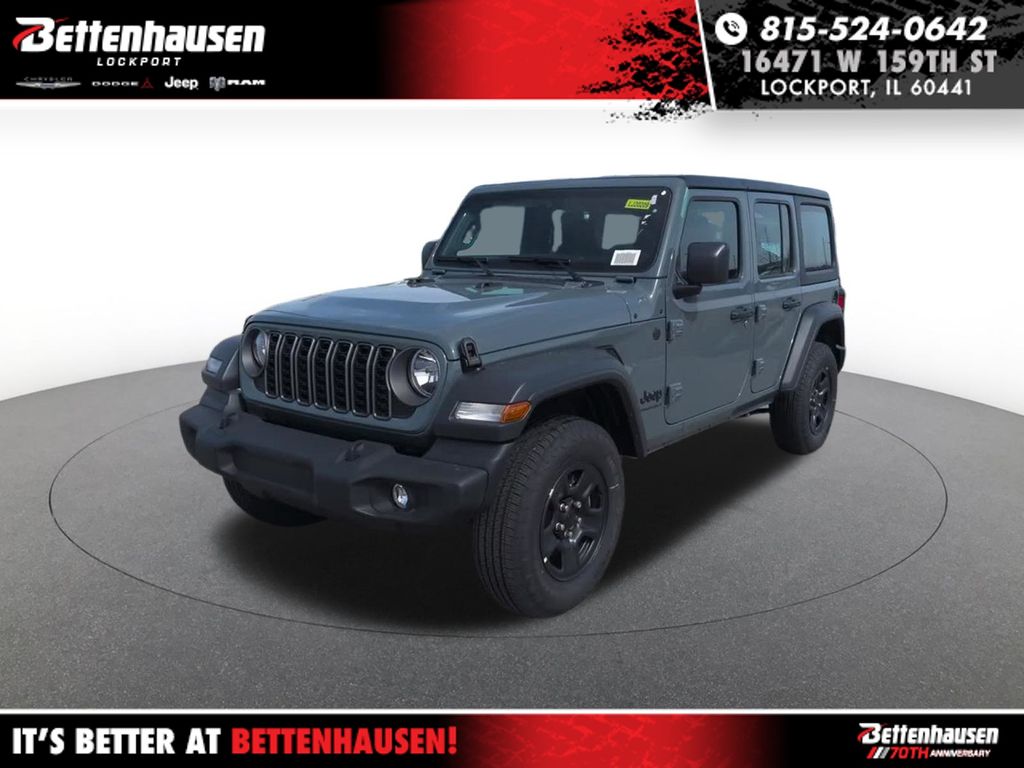 Anvil Clearcoat 2026 Jeep Wrangler SUV / Crossover Four-Wheel Drive 8-Speed Automatic