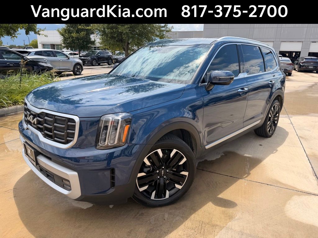Midnight Lake Blue 2024 Kia Telluride SUV / Crossover Front-Wheel Drive 8-Speed Automatic