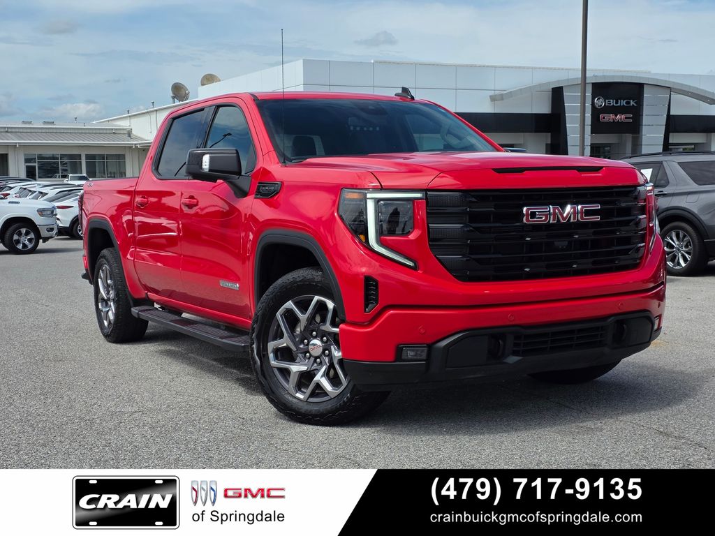 Cardinal Red 2024 GMC Sierra 1500 Pickup Truck Four-Wheel Drive Automatic