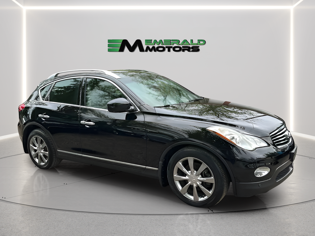 Black Obsidian 2009 INFINITI EX35 Journey AWD SUV / Crossover All-Wheel Drive 5-Speed Automatic Overdrive