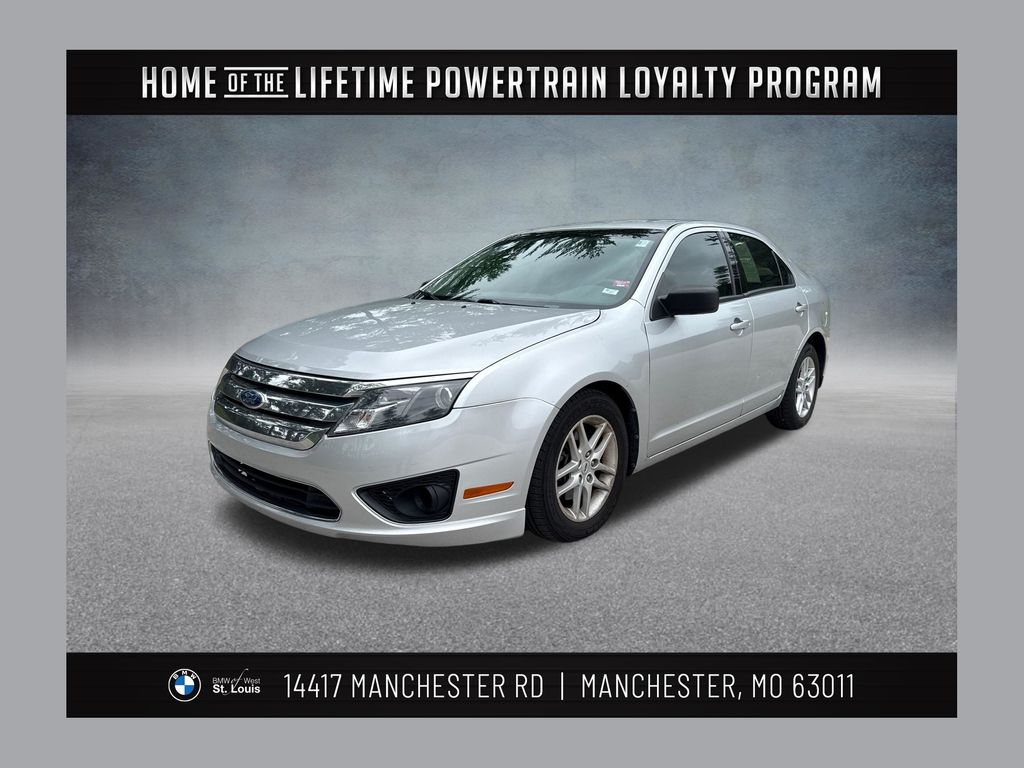Ingot Silver 2011 Ford Fusion S Sedan Front-Wheel Drive 6-Speed Automatic