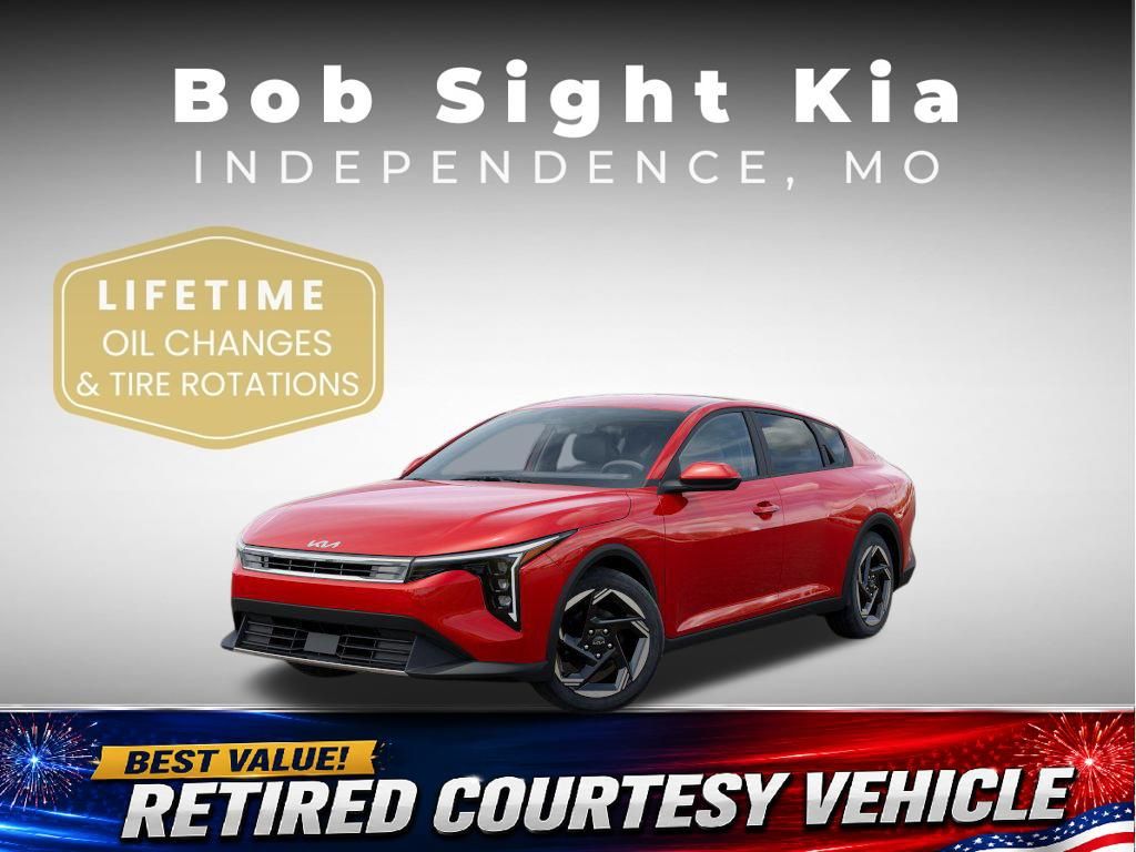 Currant Red 2025 Kia K4 Sedan Front-Wheel Drive Continuously Variable Transmission