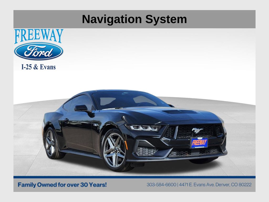 Shadow Black 2024 Ford Mustang GT Premium Fastback RWD Coupe Rear-Wheel Drive Automatic