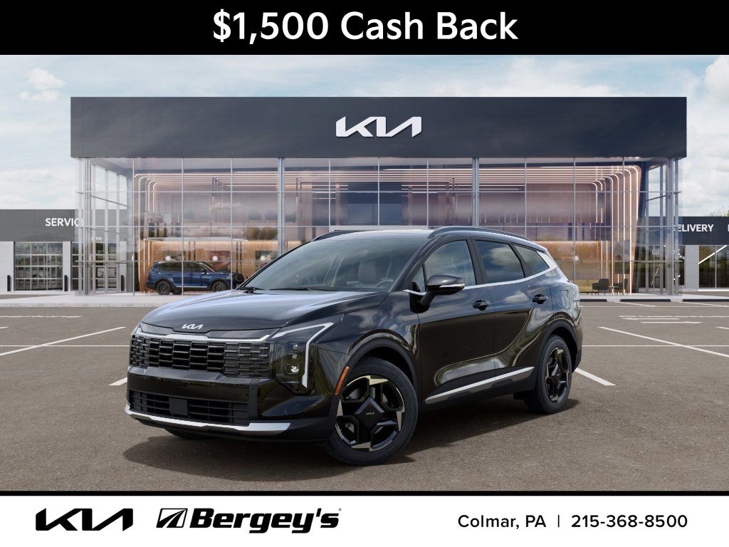 Ebony Black 2026 Kia Sportage SUV / Crossover All-Wheel Drive 8-Speed Automatic