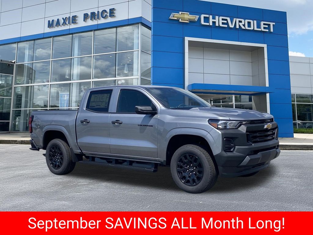 Sterling Gray Metallic 2026 Chevrolet Colorado Pickup Truck 4X2 8-Speed Automatic