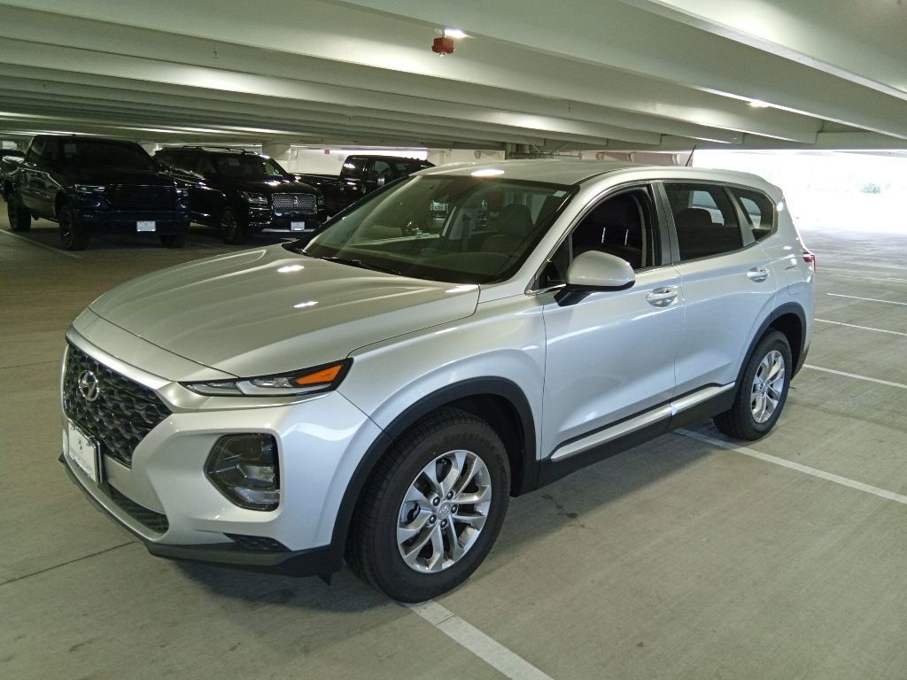 Symphony Silver 2019 Hyundai Santa Fe 2.4L SE AWD SUV / Crossover All-Wheel Drive 8-Speed Automatic