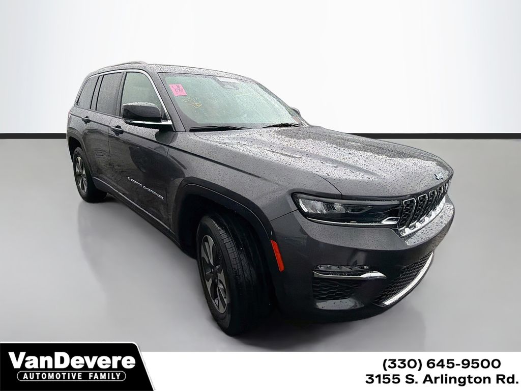 Baltic Gray Metallic Clearcoat 2023 Jeep Grand Cherokee 4xe SUV / Crossover Four-Wheel Drive 8-Speed Automatic