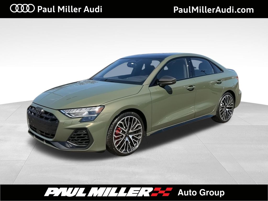 District Green Metallic 2026 Audi S3 Sedan All-Wheel Drive 7-Speed Automatic