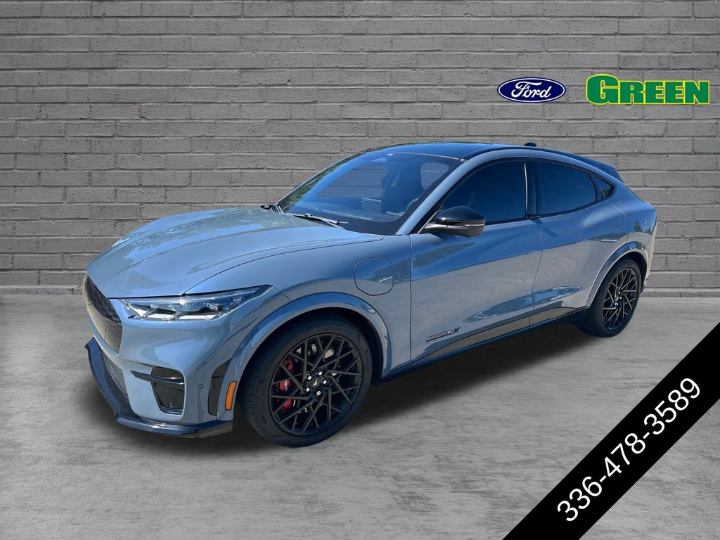 Vapor Blue 2023 Ford Mustang Mach-E SUV / Crossover All-Wheel Drive Automatic