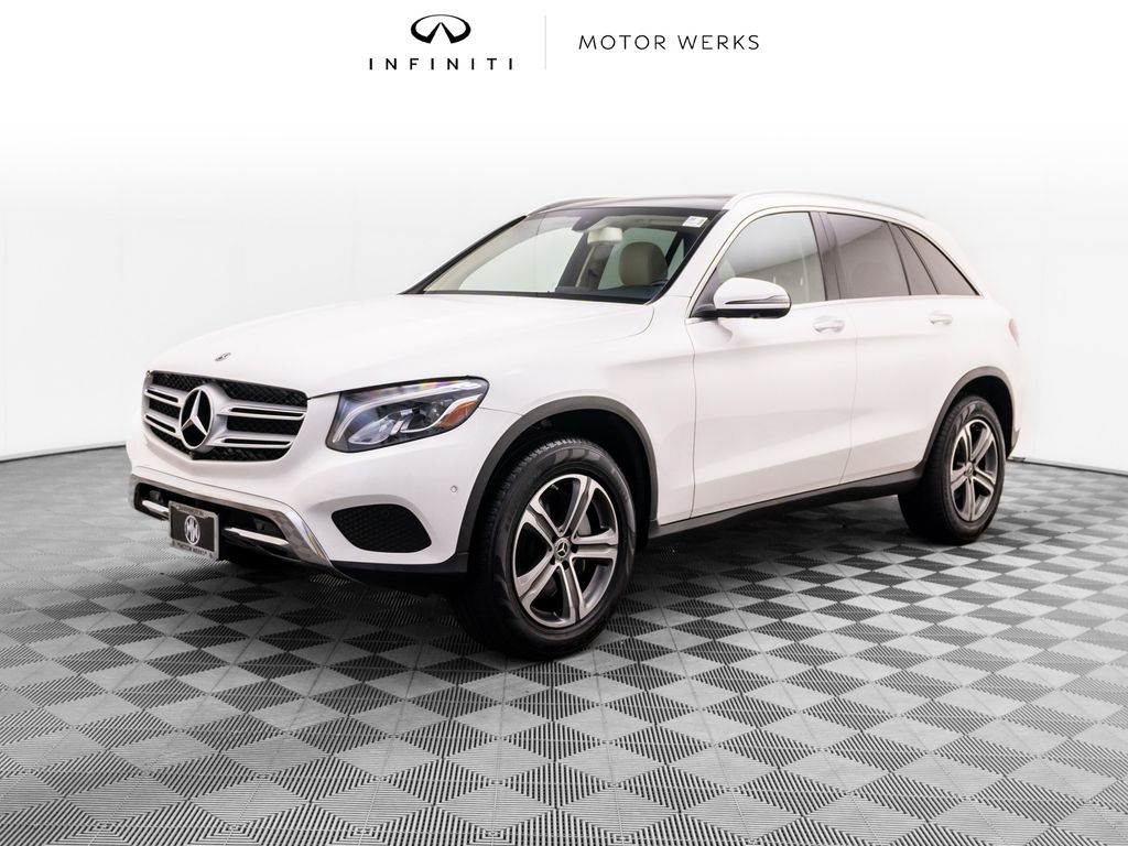 Polar White 2019 Mercedes-Benz GLC SUV / Crossover All-Wheel Drive 9-Speed Automatic