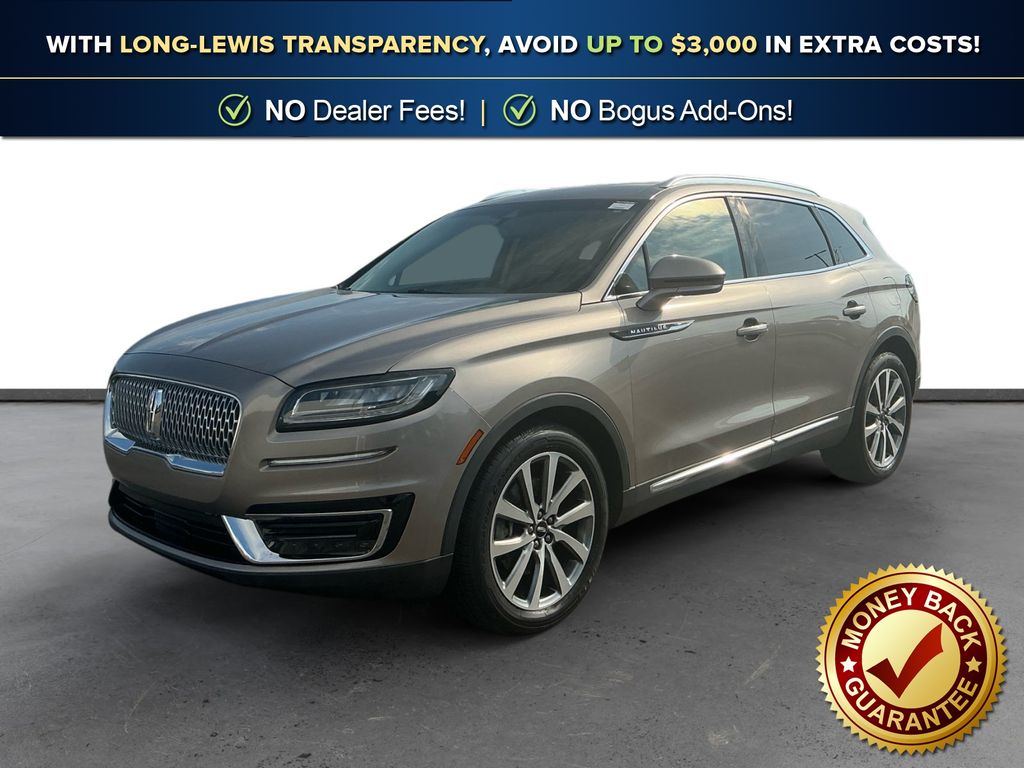 Iced Mocha Premium Colorant 2019 Lincoln Nautilus SUV / Crossover Front-Wheel Drive 8-Speed Automatic