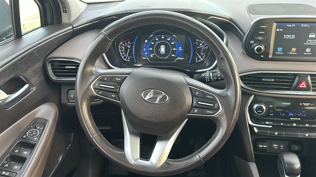 2019 Hyundai Santa Fe Limited Gray at DeMontrond Gulf Freeway