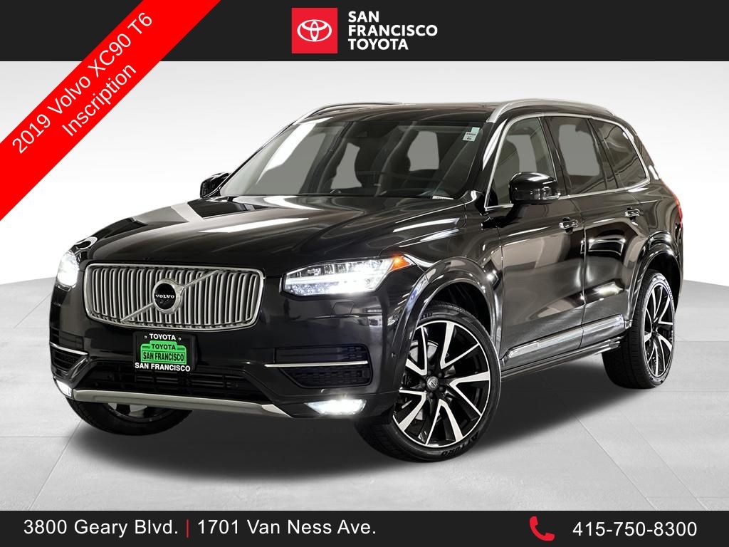 Onyx Black Metallic 2019 Volvo XC90 SUV / Crossover All-Wheel Drive Automatic