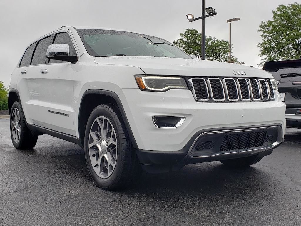 Bright White Clearcoat 2019 Jeep Grand Cherokee Limited 4WD SUV / Crossover Four-Wheel Drive 8-Speed Automatic