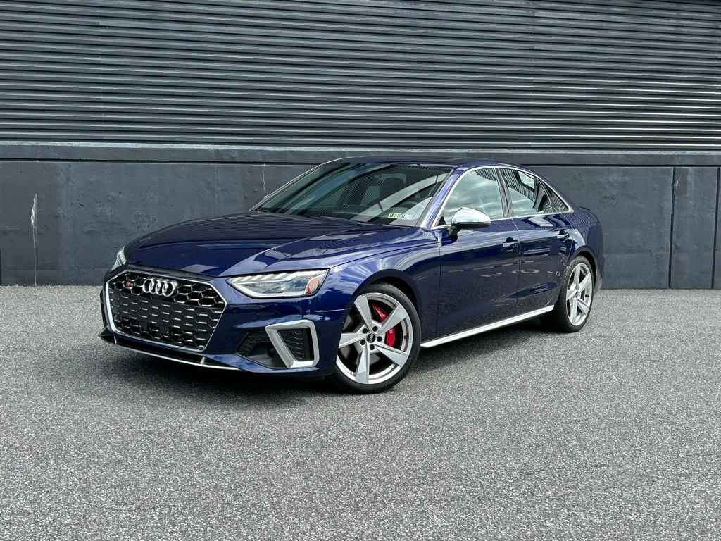 Navarra Blue Metallic 2023 Audi S4 3.0T quattro Prestige AWD Sedan All-Wheel Drive 8-Speed Automatic