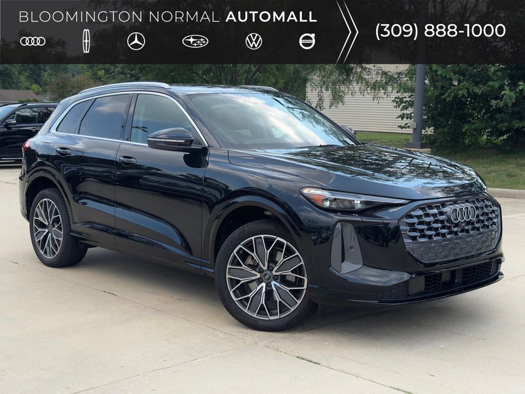 Black Metallic 2025 Audi Q5 SUV / Crossover All-Wheel Drive 7-Speed Automatic