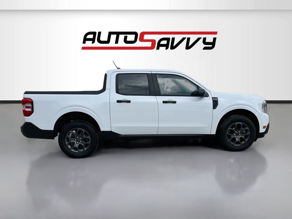 2023 Ford Maverick XLT White at AutoSavvy Houston Southwest