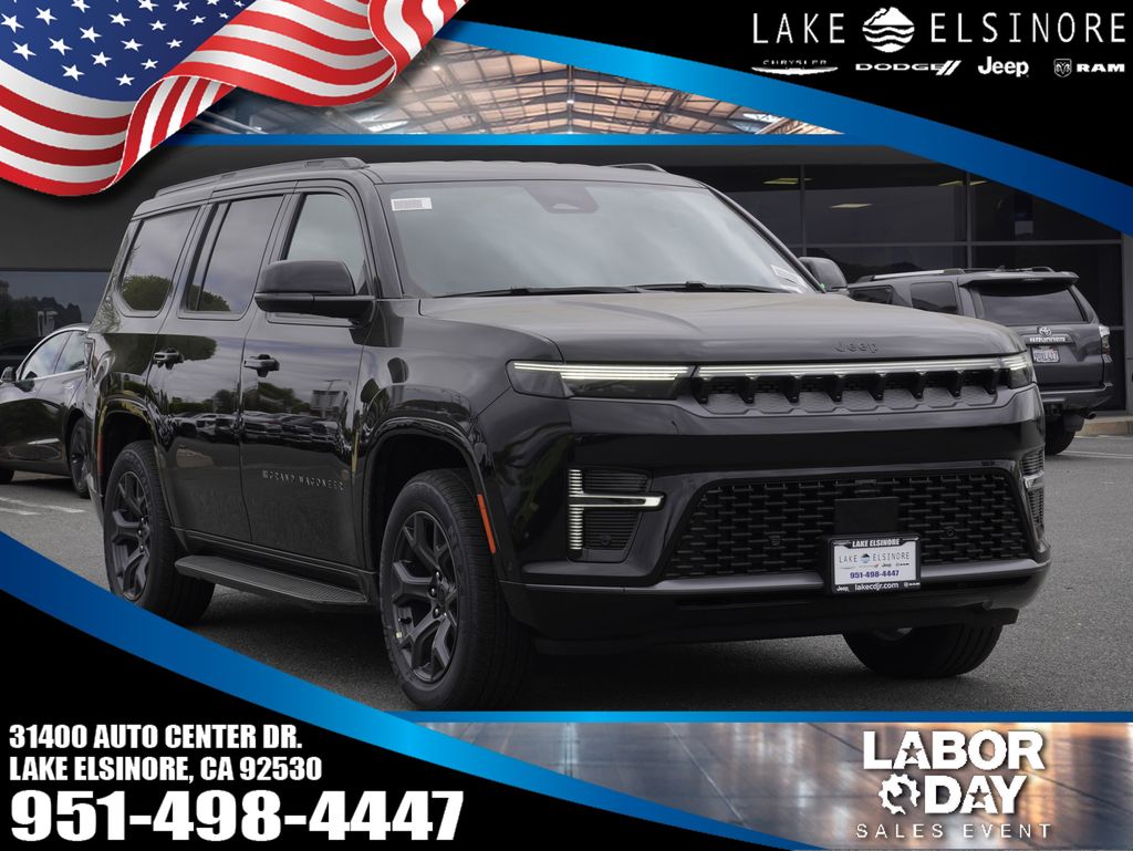 High Gloss Black 2026 Jeep Grand Wagoneer SUV / Crossover Four-Wheel Drive 8-Speed Automatic
