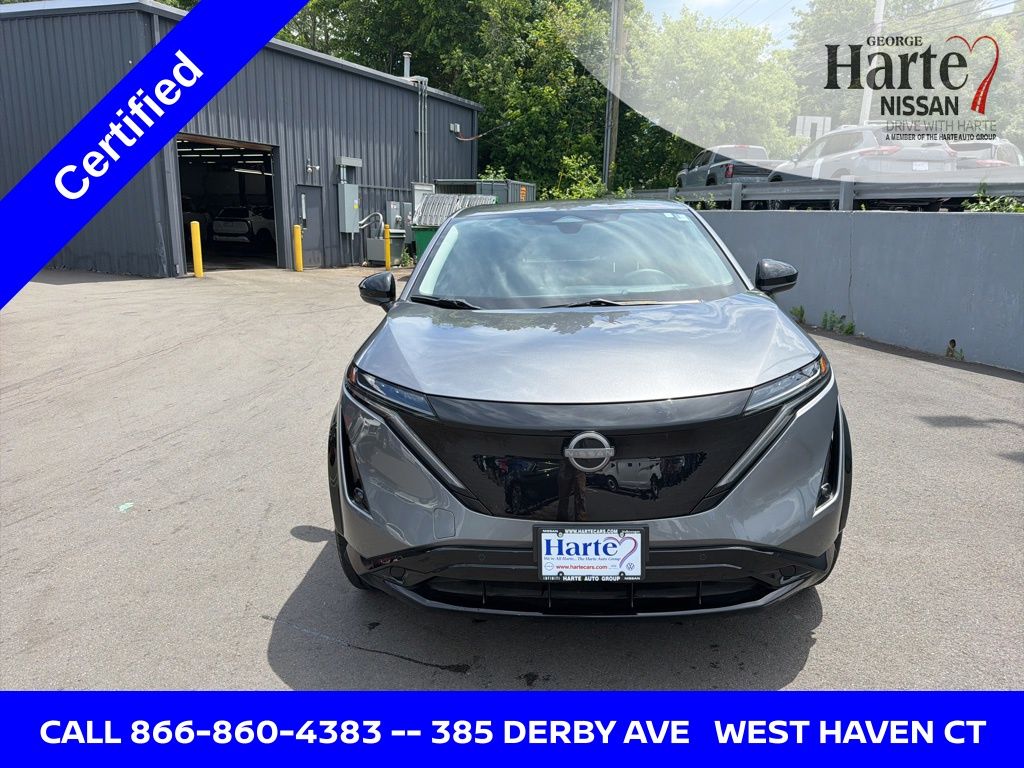 Certified 2025 Nissan ARIYA Engage+ with VIN JN8DF0BF6SM763187 for sale in Hartford, CT