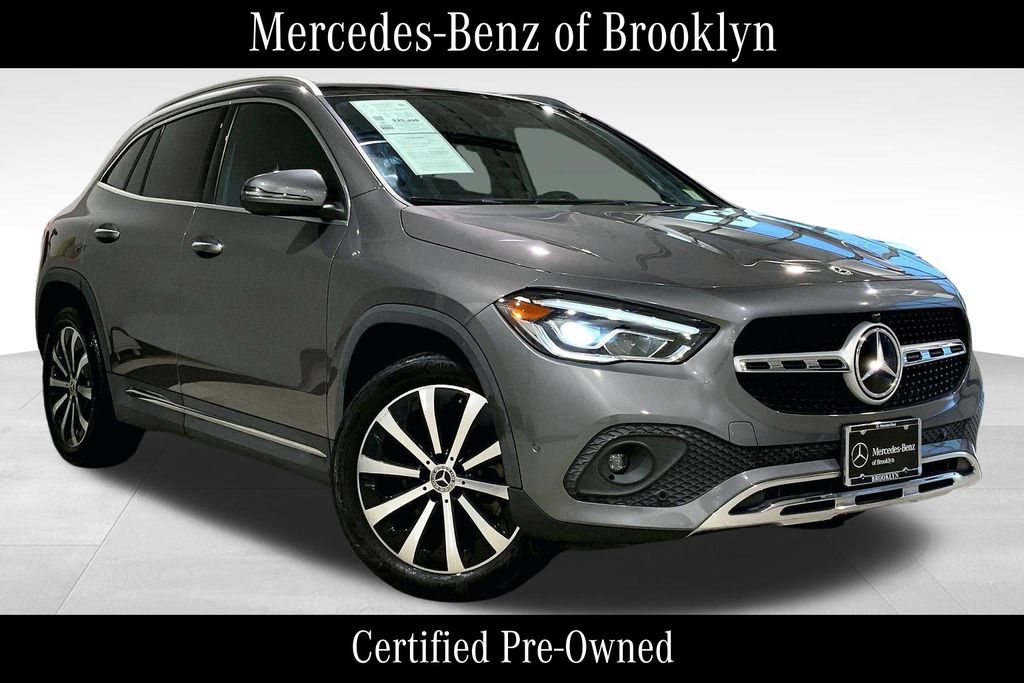 Mountain Gray Metallic 2021 Mercedes-Benz GLA 250 4MATIC SUV / Crossover All-Wheel Drive 8-Speed Dual Clutch