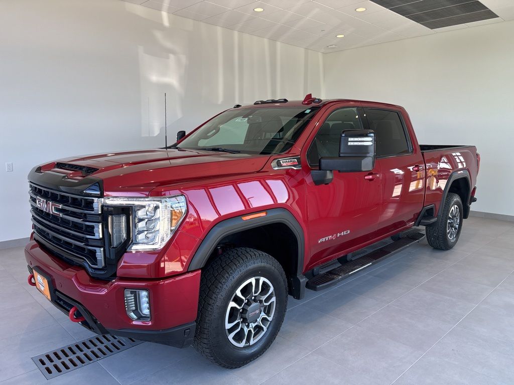 Cayenne Red Tintcoat 2023 GMC Sierra 2500HD AT4 Crew Cab 4WD Pickup Truck Four-Wheel Drive Automatic
