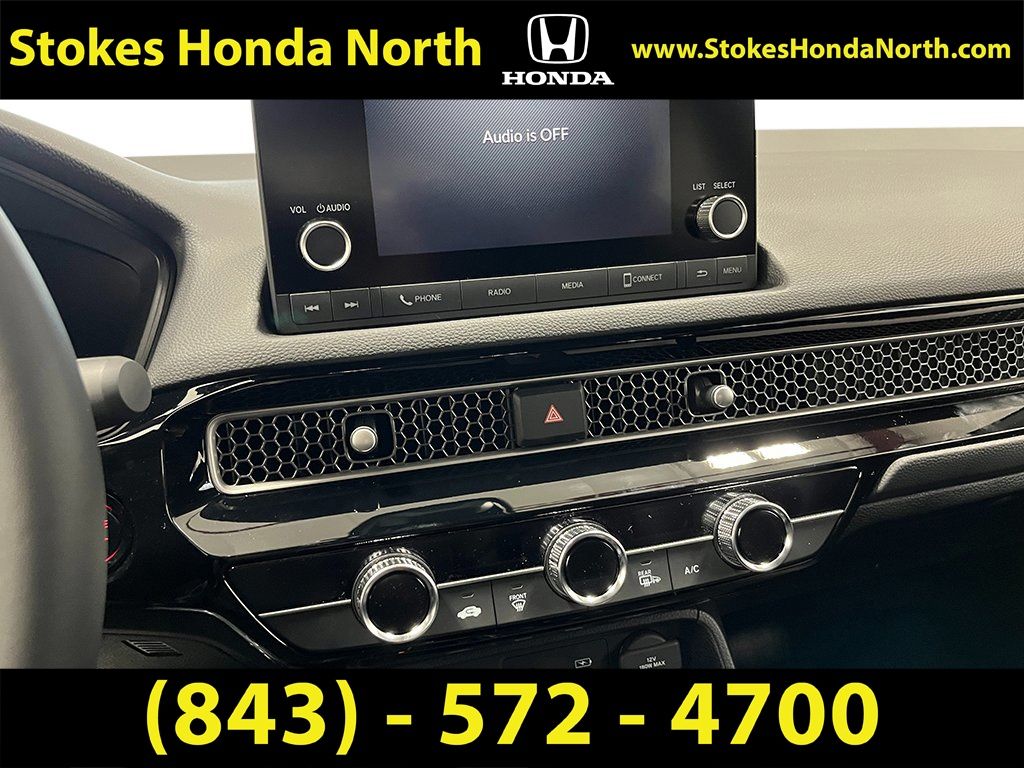 2026 Honda Civic Sport White at Stokes Honda North