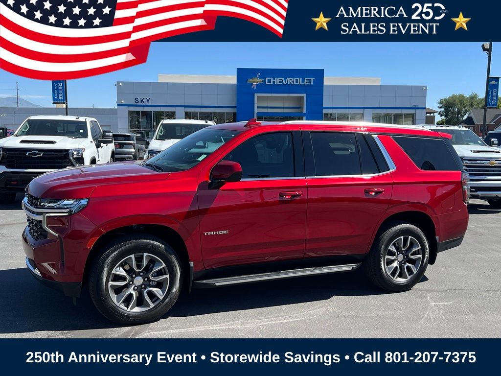 Radiant Red Tintcoat 2024 Chevrolet Tahoe SUV / Crossover Four-Wheel Drive Automatic