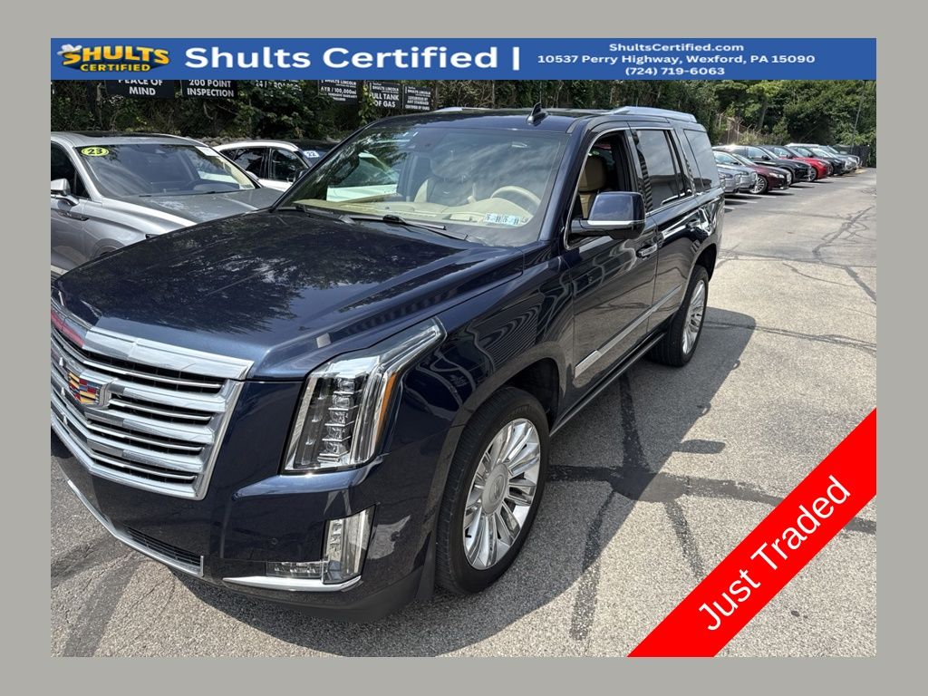 Dark Adriatic Blue 2020 Cadillac Escalade SUV / Crossover Four-Wheel Drive