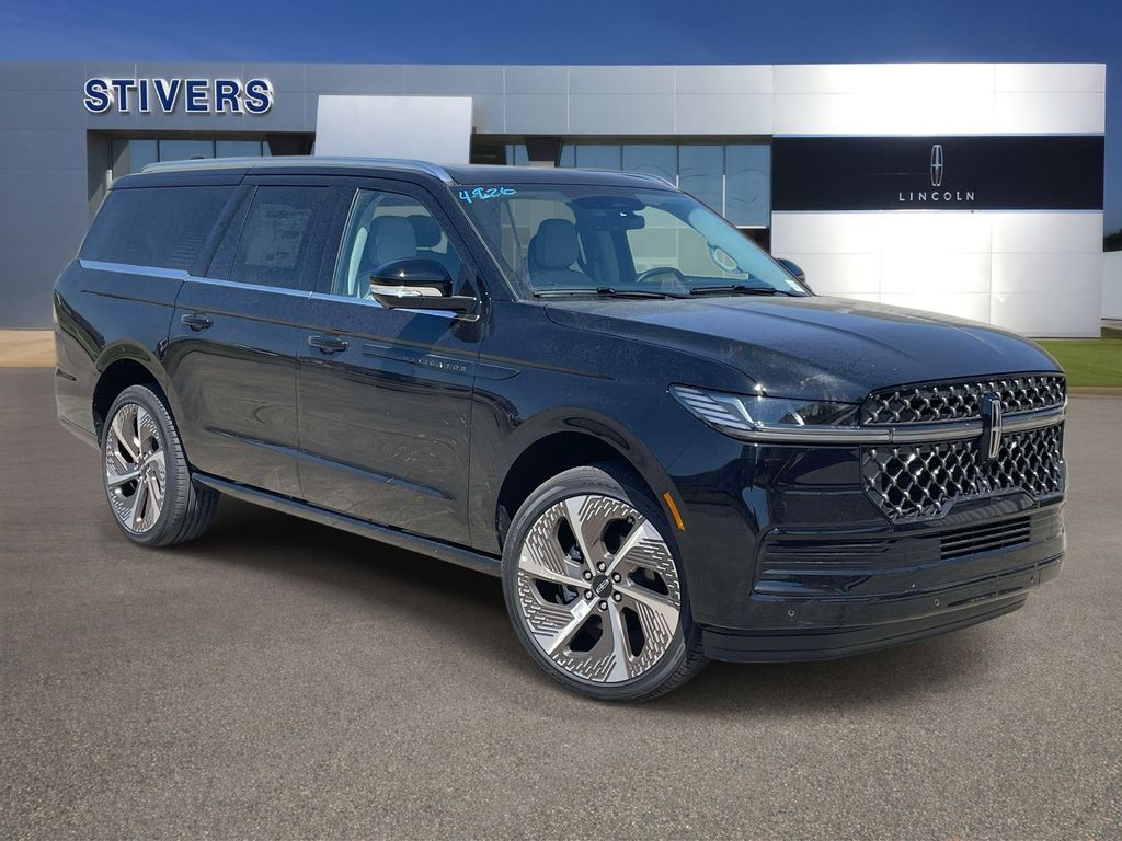 Infinite Black Metallic Clearcoat 2026 Lincoln Navigator L Black Label 4WD SUV / Crossover Four-Wheel Drive Automatic