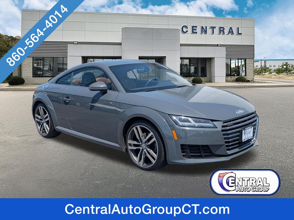 Gray Metallic 2016 Audi TT 2.0T quattro Coupe AWD Coupe All-Wheel Drive 6-Speed Automatic