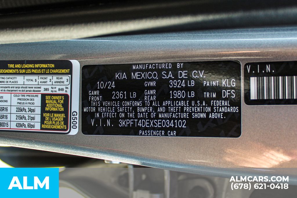 Used 2025 Gray Kia LXS image 41
