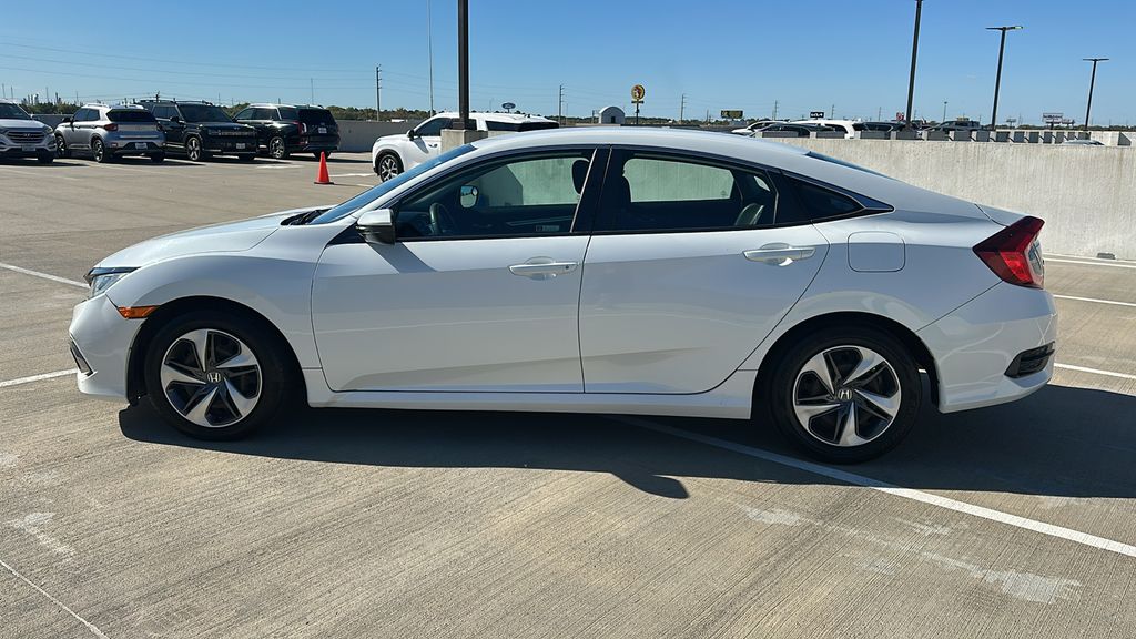 2019 Honda Civic LX White at Emmons Autoplex