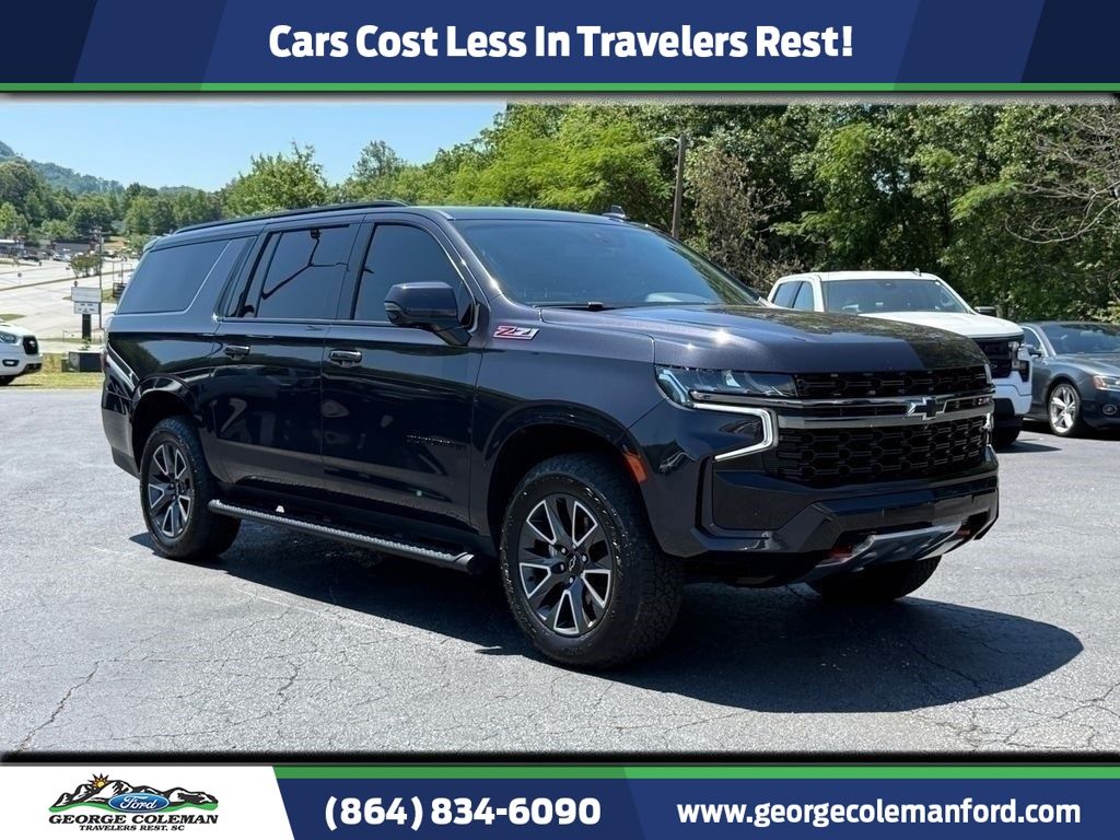 Dark Ash Metallic 2022 Chevrolet Suburban SUV / Crossover Four-Wheel Drive 
