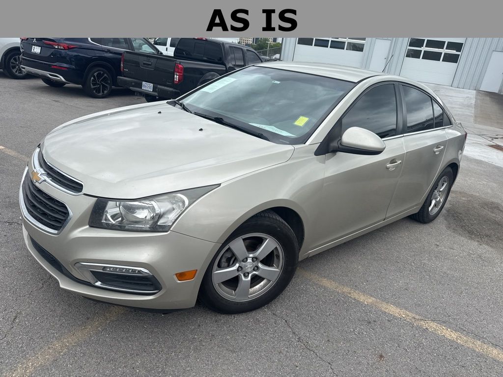 Champagne Silver Metallic 2016 Chevrolet Cruze Limited 1LT FWD Sedan Front-Wheel Drive 6-Speed Automatic Overdrive