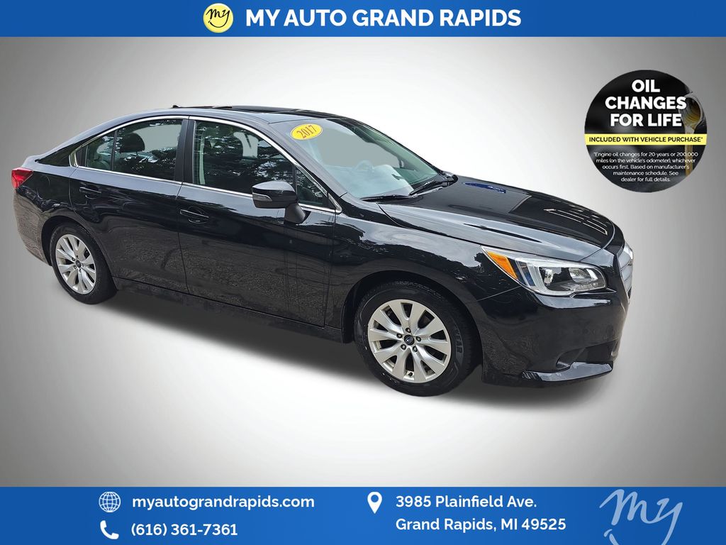 Crystal Black Silica 2017 Subaru Legacy Sedan All-Wheel Drive Continuously Variable Transmission