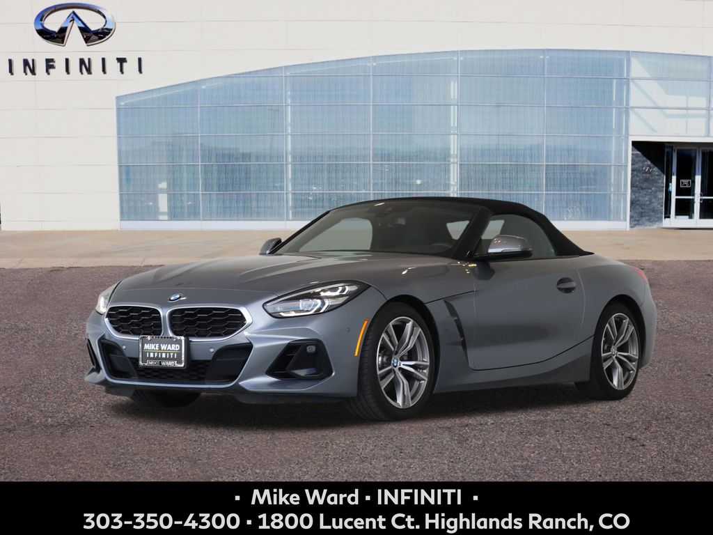 Gray Metallic 2025 BMW Z4 Convertible Rear-Wheel Drive 8-Speed Automatic