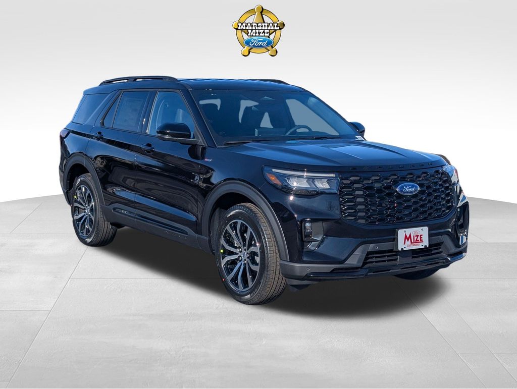 Agate Black Metallic 2026 Ford Explorer ST-Line AWD SUV / Crossover All-Wheel Drive Automatic