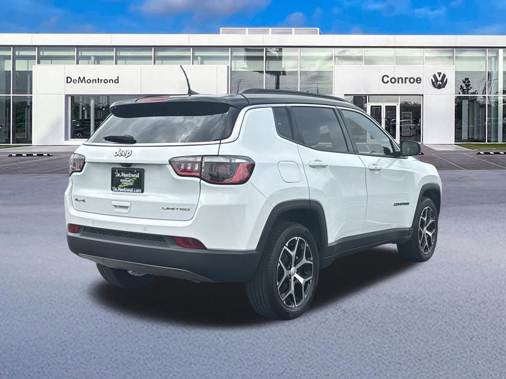 2024 Jeep Compass Limited White at Joe Myers Mazda Kia