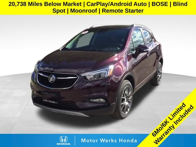 Black Cherry Metallic 2018 Buick Encore Sport Touring FWD SUV / Crossover Front-Wheel Drive 6-Speed Automatic Overdrive