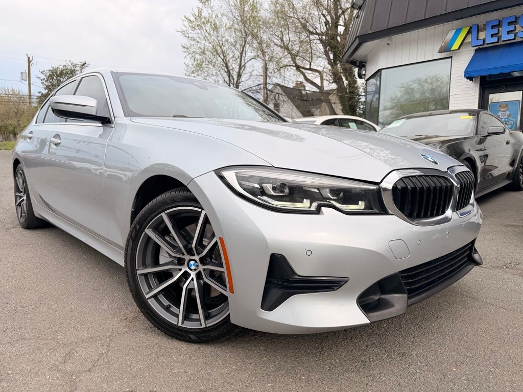Glacier Silver Metallic 2020 BMW 3 Series 330i Sedan RWD Sedan Rear-Wheel Drive 8-Speed Automatic
