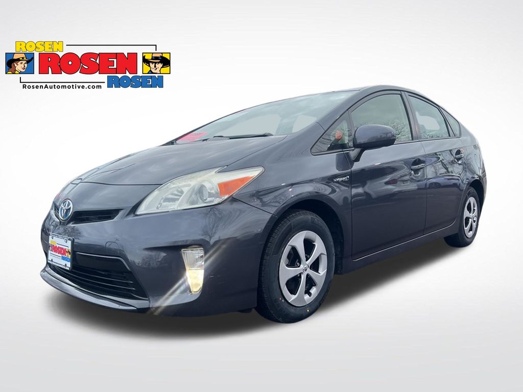 Winter Gray Metallic 2013 Toyota Prius Two Hatchback Front-Wheel Drive Continuously Variable Transmission
