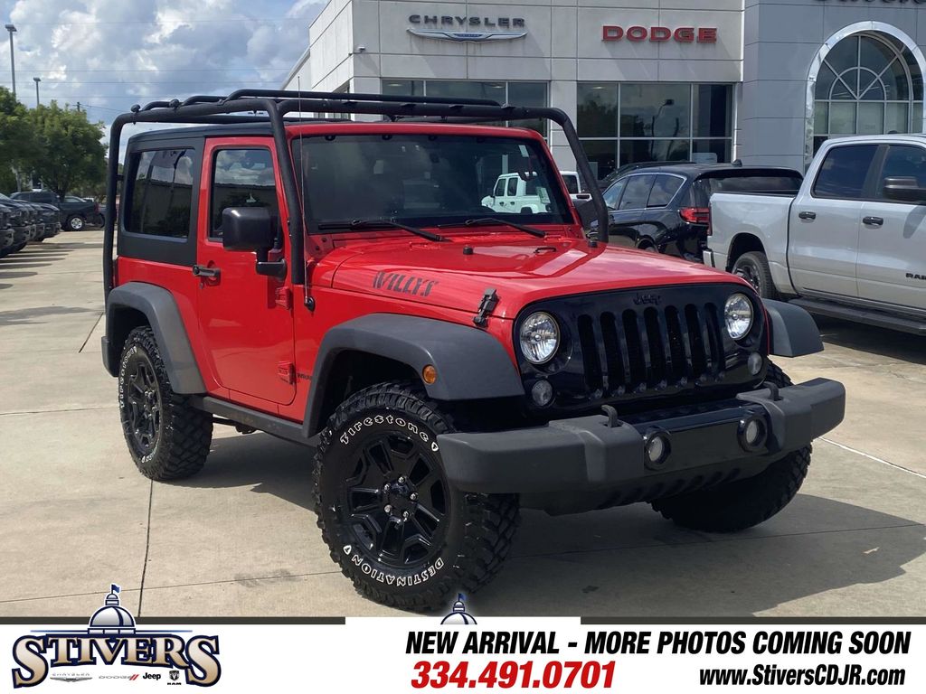 Firecracker Red Clear Coat 2015 Jeep Wrangler SUV / Crossover Four-Wheel Drive 5-Speed Automatic