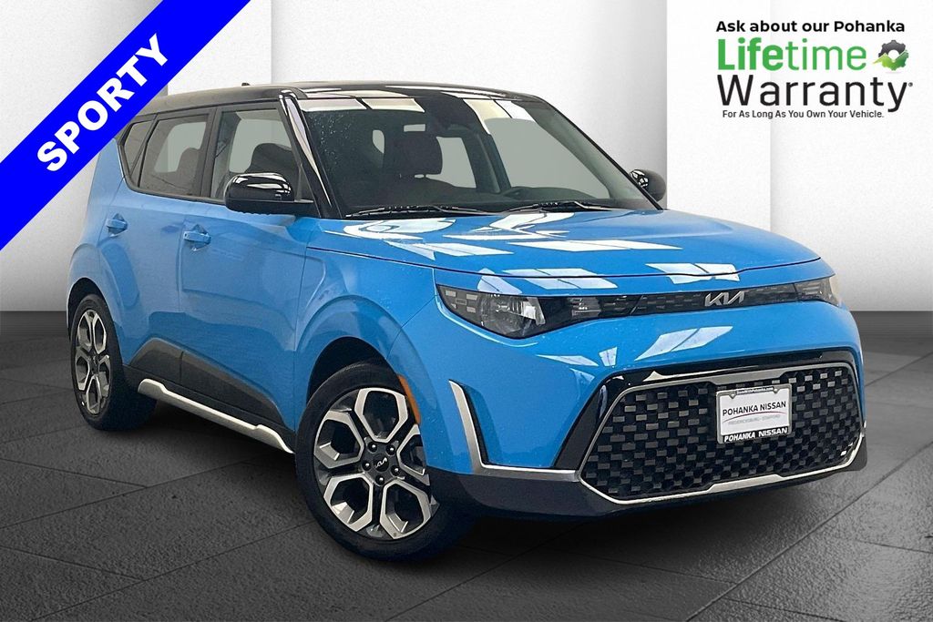 Blue (Light) 2025 Kia Soul EX FWD SUV / Crossover Front-Wheel Drive Continuously Variable Transmission