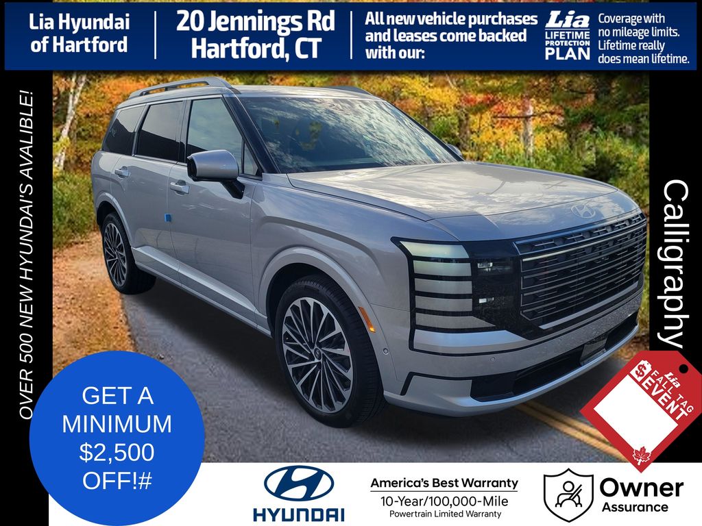 Typhoon Silver Metallic 2026 Hyundai Palisade SUV / Crossover All-Wheel Drive 8-Speed Automatic